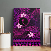 FSM Chuuk State Canvas Wall Art Tribal Pattern Pink Version LT01 - Polynesian Pride