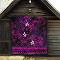 FSM Chuuk State Quilt Tribal Pattern Pink Version LT01 - Polynesian Pride