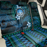 FSM Culture Day Back Car Seat Cover Tribal Pattern Ocean Version LT01