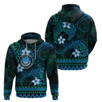FSM Culture Day Hoodie Tribal Pattern Ocean Version LT01 - Polynesian Pride