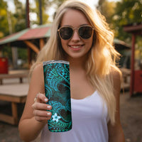 FSM Culture Day Skinny Tumbler Tribal Pattern Ocean Version