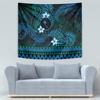 FSM Chuuk State Tapestry Tribal Pattern Ocean Version