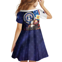 Personalized Northern Mariana Islands 4th of July Family Matching Long Sleeve Bodycon Dress and Hawaiian Shirt Plumeria USA Eagle LT01 - Polynesian Pride