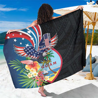Guam Fourth of July Sarong Tropical Flowers