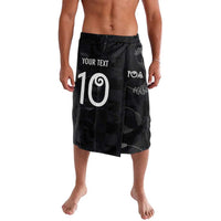 Custom New Zealand Rugby Lavalava All Silver Ferns Blacks