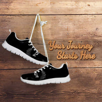 Custom New Zealand Rugby Sneakers All Silver Ferns Blacks