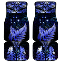 New Zealand Matariki Car Mats Maori Pattern and Matariki Sky Night