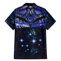 New Zealand Matariki Family Matching Mermaid Dress and Hawaiian Shirt Maori Pattern and Matariki Sky Night