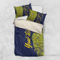 Personalised Tokelau Classic Ngatu Motifs Bedding Set