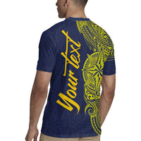 Personalised Tokelau Classic Ngatu Motifs Rugby Jersey