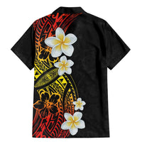 Plumeria Family Matching Mermaid Dress and Hawaiian Shirt Polynesian Tribal Frangipani Sunset LT03 - Polynesian Pride