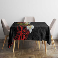Plumeria Tablecloth Polynesian Tribal Frangipani Sunset