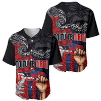 Aotearoa and Samoa Toitu Te Tiriti Baseball Jersey Honour the Treaty - Te Tiriti Is Us
