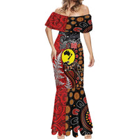 Aotearoa and Australia Toitu Te Tiriti Mermaid Dress Honour the Treaty - Te Tiriti Is Us LT03 - Polynesian Pride