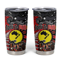 Aotearoa and Australia Toitu Te Tiriti Tumbler Cup Honour the Treaty - Te Tiriti Is Us