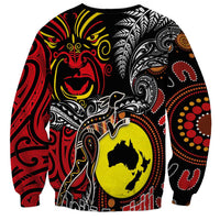 Aotearoa and Australia Toitu Te Tiriti Sweatshirt Honour the Treaty - Stand Together Stand Stronger
