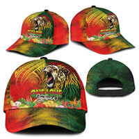 Hawaiian Reggae Classic Cap Jawaiian One Love-Tribal Tatoos and Rastafari Lion - Polynesian Pride