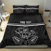 Custom Hawaii Warrior Bedding Set Kakau Quilt Pattern LT03 - Polynesian Pride