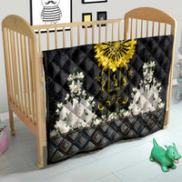Flores de Mayo and Filipino Fiesta Quilt The Sun-Jasmine and Polynesian Yakan Tattoo Barong Style LT03 - Polynesian Pride