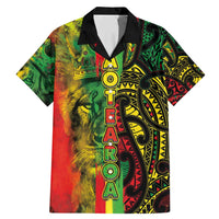 Aotearoa Reggae Family Matching Mermaid Dress and Hawaiian Shirt Maori Reggae-One Love