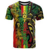 Aotearoa Reggae T Shirt Maori Reggae-One Love