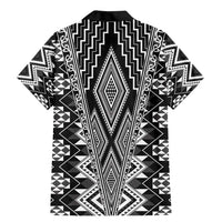 Aotearoa Tukutuku and Poutama Motif Classic Family Matching Mermaid Dress and Hawaiian Shirt