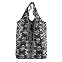 Aotearoa Tukutuku and Poutama Motif Classic Grocery Bag