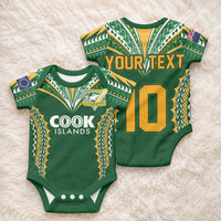Custom Cook Islands Rugby League Baby Onesie
