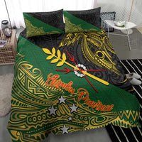 Chimpu Province Papua New Guinea Bedding Set Bird-of-paradise Art Tattoo and Melanesian Motifs - Polynesian Pride