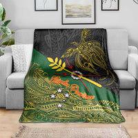 Chimpu Province Papua New Guinea Blanket Bird-of-paradise Art Tattoo and Melanesian Motifs - Polynesian Pride