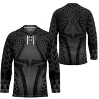 Hawaiian Kakau Art Tattoos Aquaman Style Hockey Jersey Special Edition - Polynesian Pride