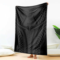 Hawaiian Kakau Art Tattoos Aquaman Style Blanket Black Version - Polynesian Pride