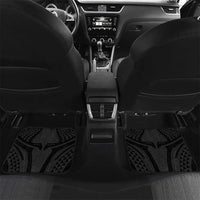 Hawaiian Kakau Art Tattoos Aquaman Style Car Mats Black Version - Polynesian Pride