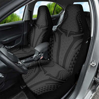 Hawaiian Kakau Art Tattoos Aquaman Style Car Seat Cover Black Version - undefined
