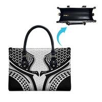Hawaiian Kakau Art Tattoos Aquaman Style Leather Bag White Version - Polynesian Pride