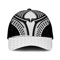 Hawaiian Kakau Art Tattoos Aquaman Style Mesh Trucker Cap White Version - Polynesian Pride