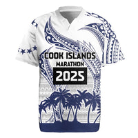 Cook Islands Marathon 2025-Pursuit in Paradise Rugby Jersey Blue Color