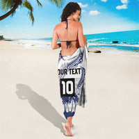 Cook Islands Marathon 2025-Pursuit in Paradise Sarong Blue Color