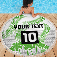 Cook Islands Marathon 2025-Pursuit in Paradise Beach Blanket Green Color