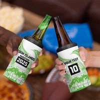 Cook Islands Marathon 2025-Pursuit in Paradise 4 in 1 Can Cooler Tumbler Green Color