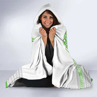Cook Islands Marathon 2025-Pursuit in Paradise Hooded Blanket Green Color