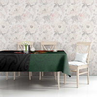 New Zealand and Australia ANZAC Day Tablecloth Lest We Forget Indigenous and Maori Pattern