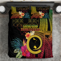 Vanuatu Shefa Day Bedding Set Sand Drawing Melanesian