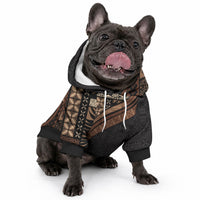 Samoa Siapo Motif and Tapa Pattern Half Style Pet Hoodie