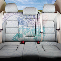 Aotearoa Maori Sea Animals Tribal Back Car Seat Cover Manta Ray and Shark Moko Pattern Sweet Pastel