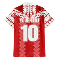 Custom Tahiti Football Polynesian Pattern Family Matching Long Sleeve Bodycon Dress and Hawaiian Shirt LT03 - Polynesian Pride