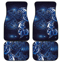 New Zealand Gecko Maori Art Tattoo Car Mats Matariki Mode