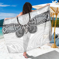 Samoan Traditional Art Tattoos Sarong Tatau Tribal Motifs with Ula Nifo White - Polynesian Pride