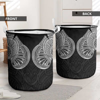 Samoan Traditional Art Tattoos Laundry Basket Tatau Roman Reigns Black Color - Polynesian Pride