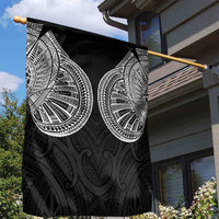 Samoan Traditional Art Tattoos Garden Flag Tatau Roman Reigns Black Color - Polynesian Pride